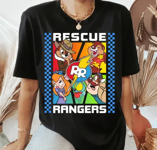 Discover Disney Chip N Dale Rescue Rangers T-Shirt Unisex