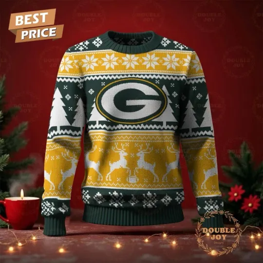 Discover Green Bay Packer Merry Christmas 2025 Sweater All Sizes