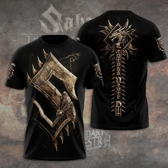 Discover Sabaton All Over Print 3D T-Shirt Gift For Fans Full Sizes