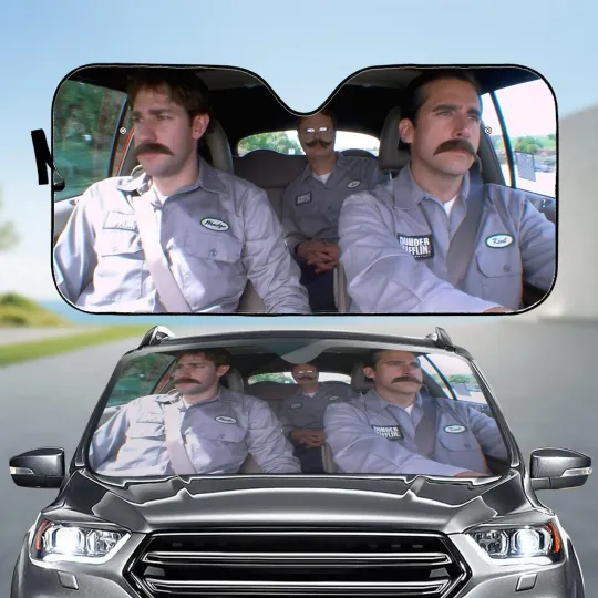 Discover The Office Movies Car Sun Shade, Car Sunshade, Trip Accessory