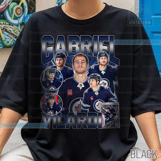 Discover Vintage Gabriel Vilardi shirt, Gabriel Vilardi Tee, Comfort colors Gabriel Vilardi Tee, Bootleg Rap tee, Winnipeg Youth Hockey Tee