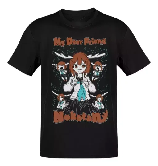 Discover Anime My Deer Friend Nokotan Noko Shikanoko T-Shirt, Gift For Friends