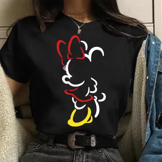 Discover Disney  Minnie Mouse Cute T Shirt for Men, Women