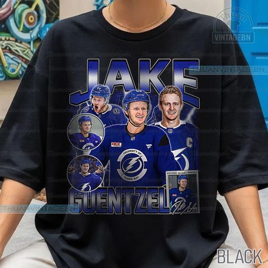 Discover Vintage Jake Guentzel 2 shirt, Jake Guentzel Tee, Comfort colors Jake Guentzel Tee, Bootleg Rap tee, Tampa Bay Youth Hockey Tee