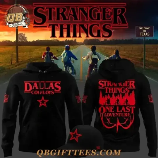 Discover Dallas Cowboy x Stranger Thin Hoodie Unisex All Sizes