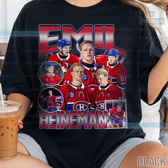 Discover Vintage Emil Heineman shirt, Emil Heineman Tee, Comfort colors Emil Heineman Tee, Bootleg Rap tee, Montreal Youth Hockey Tee