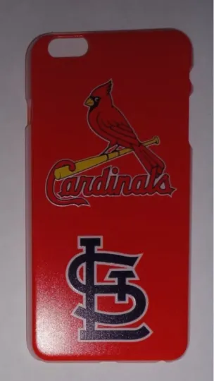 St. Louis Cardinals iPhone 6+ Plus Case Hard Shell Plastic Back Cover Protect