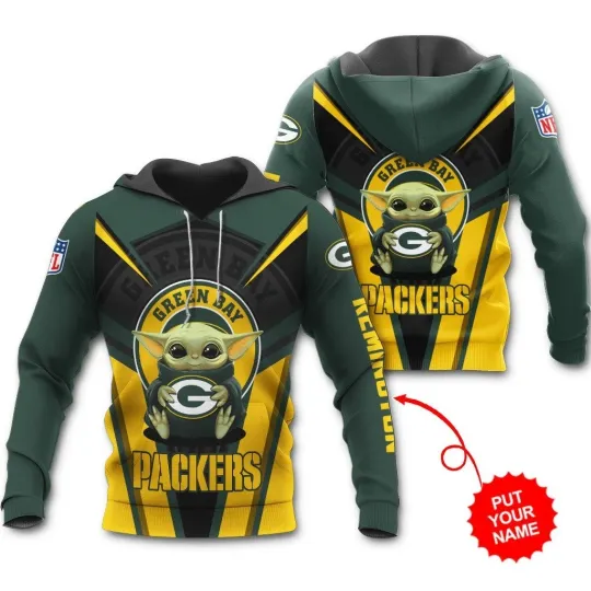 Discover Personalized Green Bay Football Team Packerss 3D Hoodie, Unisex Adults S-5XL
