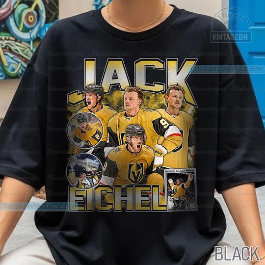 Discover Vintage Jack Eichel 2 shirt, Jack Eichel Tee, Comfort colors Jack Eichel Tee, Bootleg Rap tee, Vegas Youth Hockey Tee