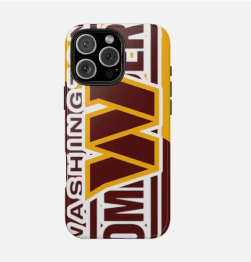 Washington Commanders Tough Phone Case football Sport Fan Gift iPhone 13 - 17 Pro Max