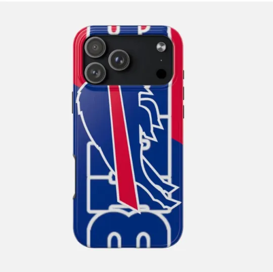 Buffalo Bills Tough Phone Case, football Sports Fan Gift,iPhone 13- 17 Pro Max