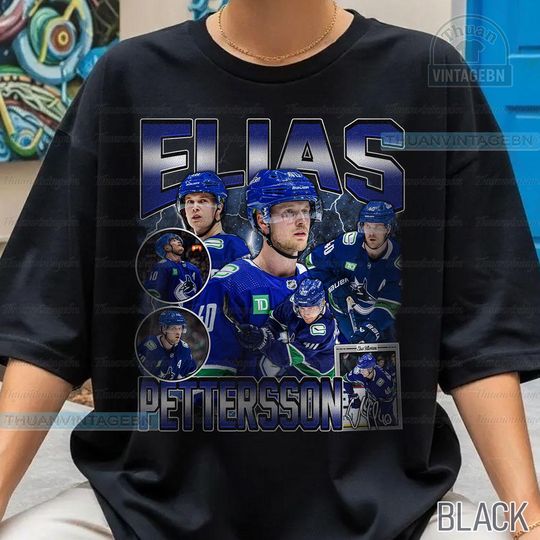 Discover Vintage Elias Pettersson shirt, Elias Pettersson Tee, Comfort colors Elias Pettersson Tee, Bootleg Rap tee, Vancouver Youth Hockey Tee