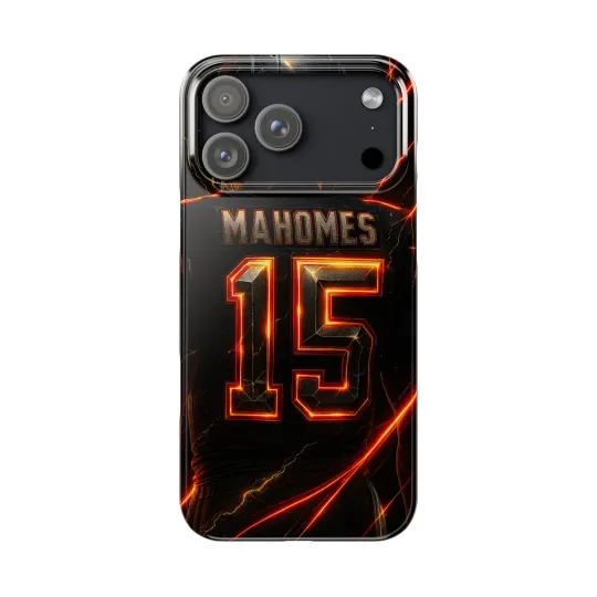 Mahomes Fan iPhone Cases, football Mobile Cover, Kansas City Chiefs, Patrick Mahomes