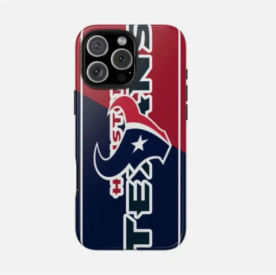 Discover Huston Texans Tough Phone Case football Sport Fan Gift iPhone 13 - 17 Pro Max
