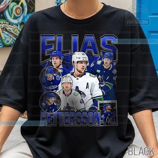 Discover Vintage Elias Pettersson 2 shirt, Elias Pettersson Tee, Comfort colors Elias Pettersson Tee, Bootleg Rap tee, Vancouver Youth Hockey Tee