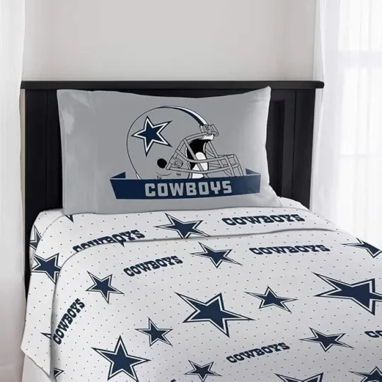 Dallas Cowboys Full Sheet Set Monument Design Team Colors