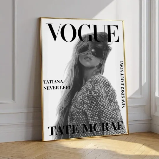 Discover Tate McRae Vogue Cover Poster