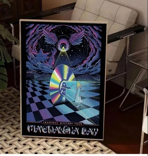 Discover Magdalena Bay Imaginal Mystery Tour 2025 Poster, Vertical Premium Matte Print for Home Decor