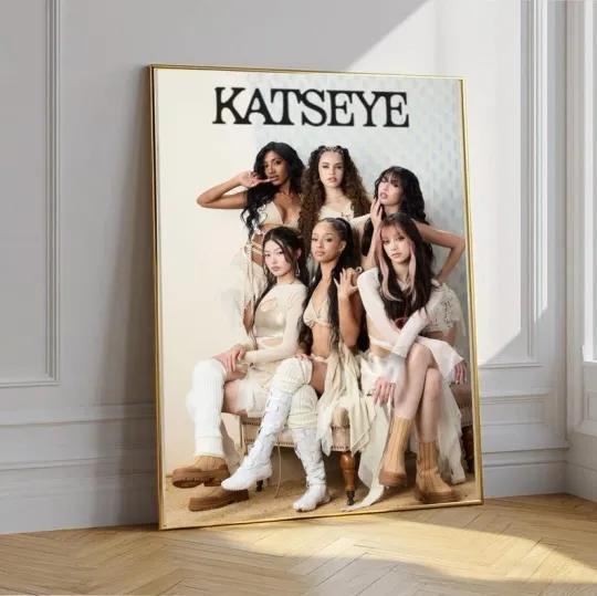 Discover KATSEYE Unframed Vertical Poster