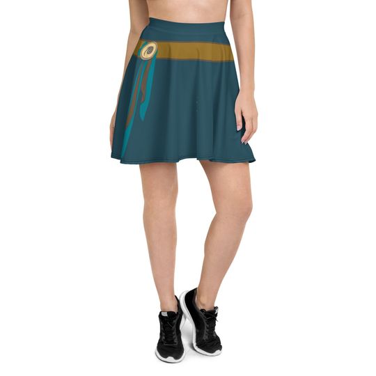 Discover Be Brave Princess Running Costume Skater Skirt