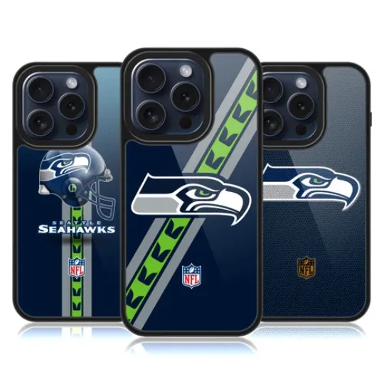 football SEATTLE SEAHAWKS LOGO GEL ARMOR CASE FOR APPLE iPHONE PHONES