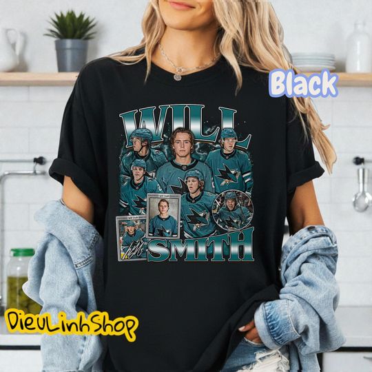 Will Smith Shirt Ice Hockey Canadian Professional Hockey Championship Sport Vintage Shirt Graphic Tee Gift Fan