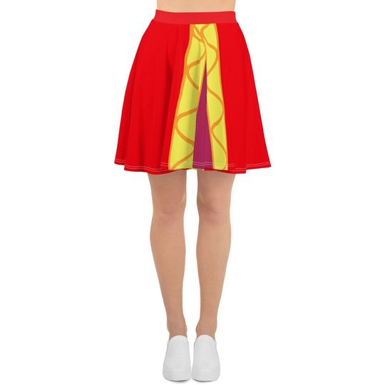 Discover The Captain Running Costume Skater Skirt