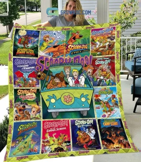 Scooby Doo Movies Fleece Blanket