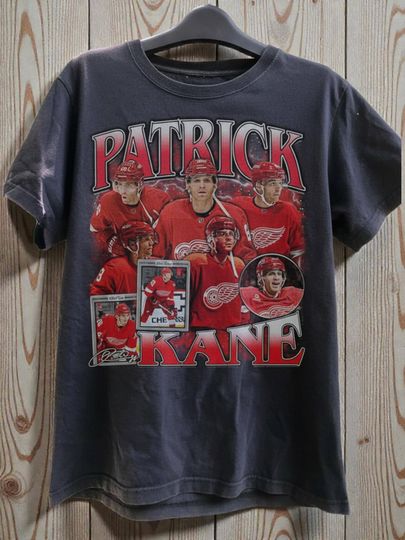 Discover Patrick Kane Shirt Ice Hockey American Professional Hockey Championship Sport Merch Shirt Graphic Tee Gift Fans