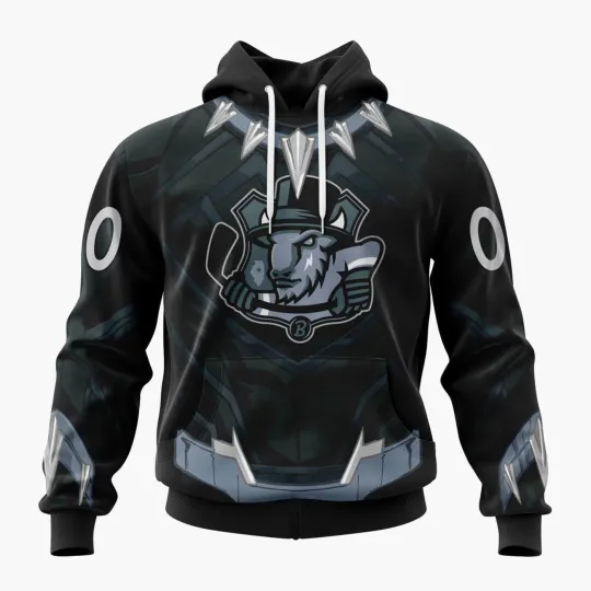 Discover Personalized Bloomington Bison Hoodie Special Black Panther