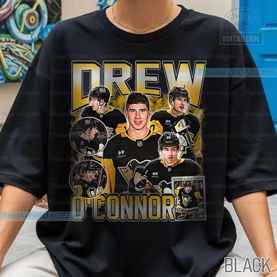 Discover Vintage Drew O'Connor shirt, Drew O'Connor Tee, Comfort colors Drew O'Connor Tee, Bootleg Rap tee, Pittsburgh Youth Hockey Tee