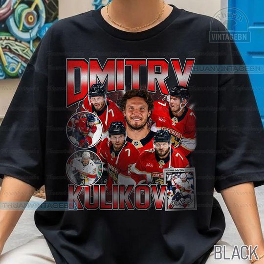 Discover Vintage Dmitry Kulikov shirt, Dmitry Kulikov Tee, Comfort colors Dmitry Kulikov Tee, Bootleg Rap tee, Florida Youth Hockey Tee