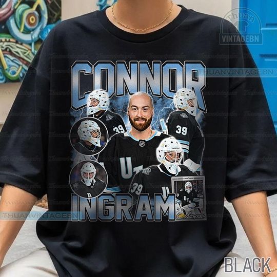 Discover Vintage Connor Ingram shirt, Connor Ingram Tee, Comfort colors Connor Ingram Tee, Bootleg Rap tee, Utah Youth Hockey Tee