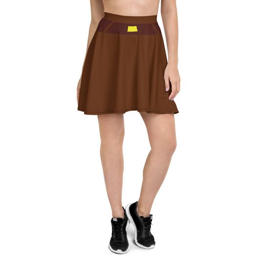 Discover The Wilderness Scout Running Costume Skater Skirt
