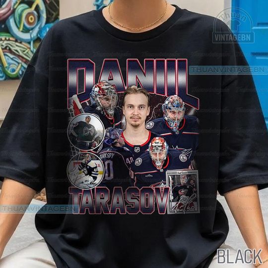 Discover Vintage Daniil Tarasov shirt, Daniil Tarasov Tee, Comfort colors Daniil Tarasov Tee, Bootleg Rap tee, Columbus Youth Hockey Tee