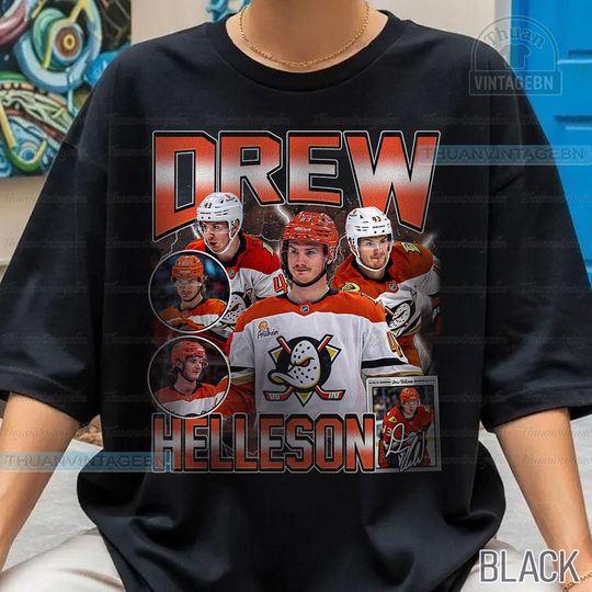 Discover Vintage Drew Helleson shirt, Drew Helleson Tee, Comfort colors Drew Helleson Tee, Bootleg Rap tee, Anaheim Youth Hockey Tee
