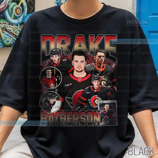 Discover Vintage Drake Batherson shirt, Drake Batherson Tee, Comfort colors Drake Batherson Tee, Bootleg Rap tee, Ottawa Youth Hockey Tee