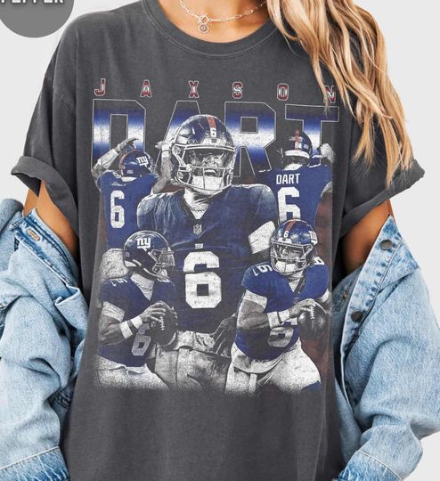 Discover Vintage Jaxson Dart T-Shirt, Comfort Colors Shirt, Casual Wear, Sports Fan Gift, Birthday Present, Unique Graphic Tee