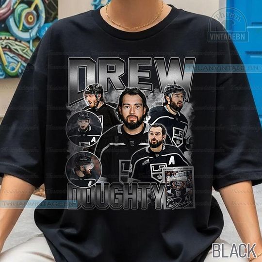 Discover Vintage Drew Doughty shirt, Drew Doughty Tee, Comfort colors Drew Doughty Tee, Bootleg Rap tee, Los Angeles Youth Hockey Tee