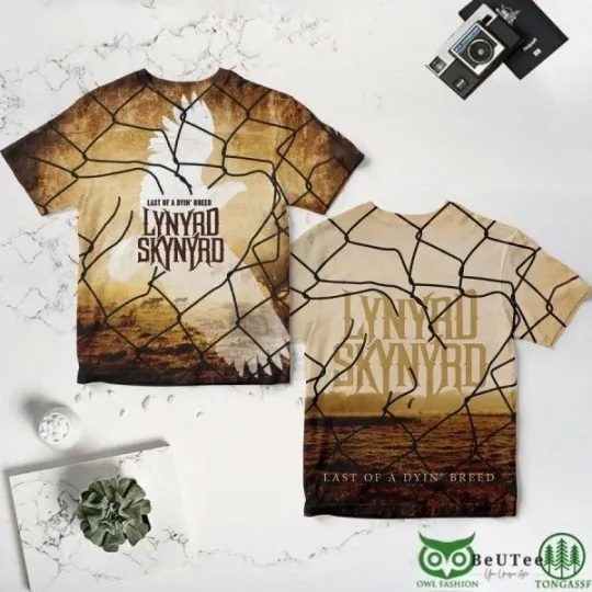 Discover LYNYRD SKYNYRD Last Of A Dying Breed 3D T-Shirt for Fans Men Women