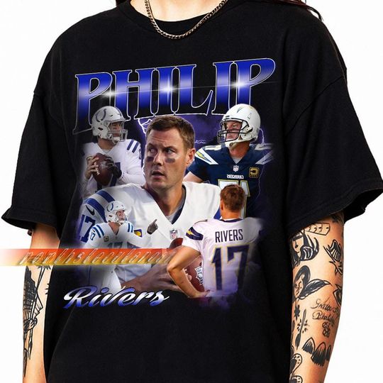 Discover Football Philip Rivers Unisex Shirt for Men and Women 90s