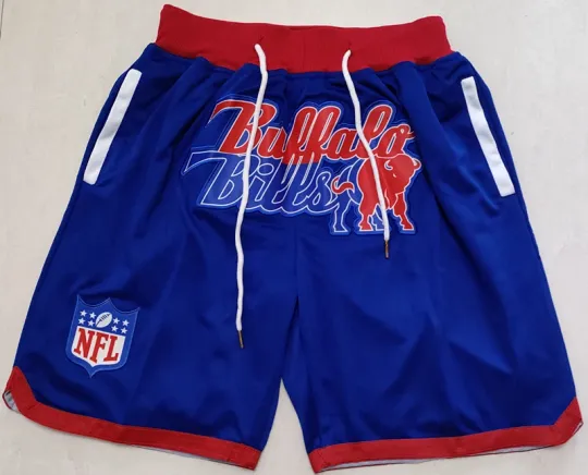 Discover Hip for Buffalo Bills Pockets stitched football Basketball Shorts Size:S-3XL