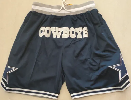 Discover Hip for DALLAS Football Pockets stitched football Basketball Shorts Size:S-3XL