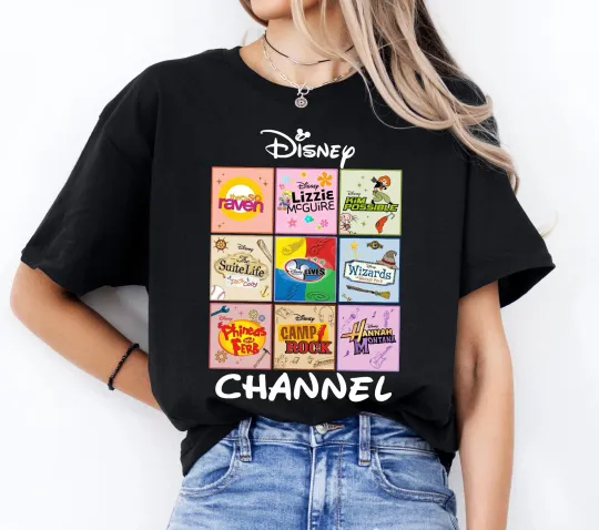 Discover Disney Channel T-Shirt, Gift For Friends, Kids