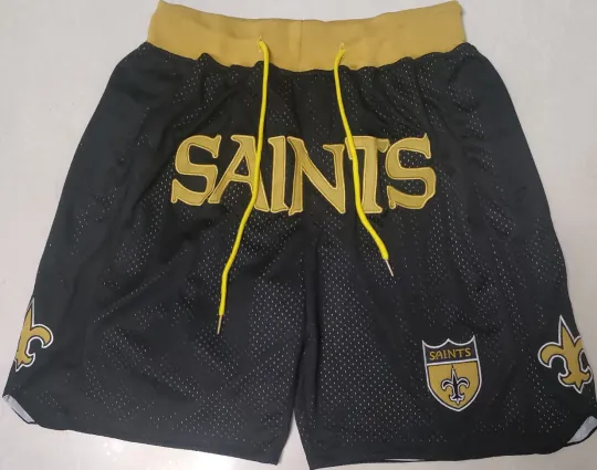 Discover Hip stitched Pants basketball football shorts Size:S-3XL for New Orleans Football