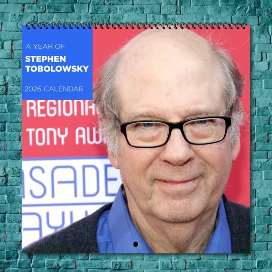 Discover Stephen Tobolowsky 2026 Wall Calendar, 12-Month Celebrity Collection