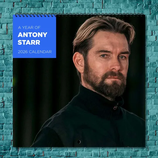 Discover Antony Starr 2026 Wall Calendar, 12-Month Photo Calendar