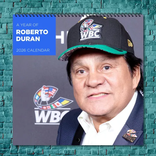 Discover Roberto Duran 2026 Wall Calendar 12-Month Celebrity Calendar Fan Gift