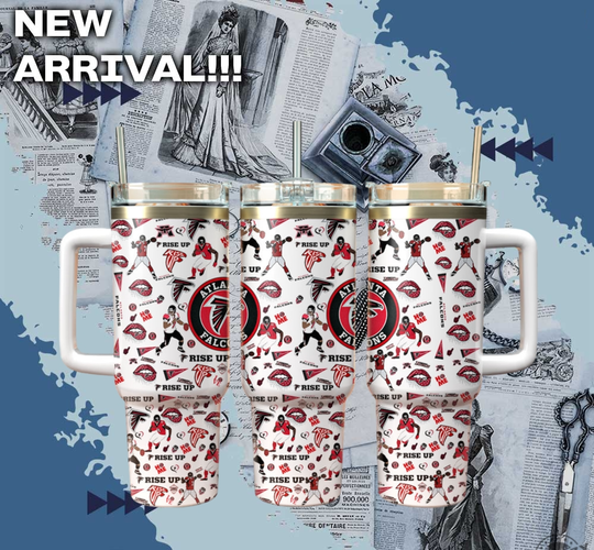 football Atlanta Falcons Cup Tumbler With Handle