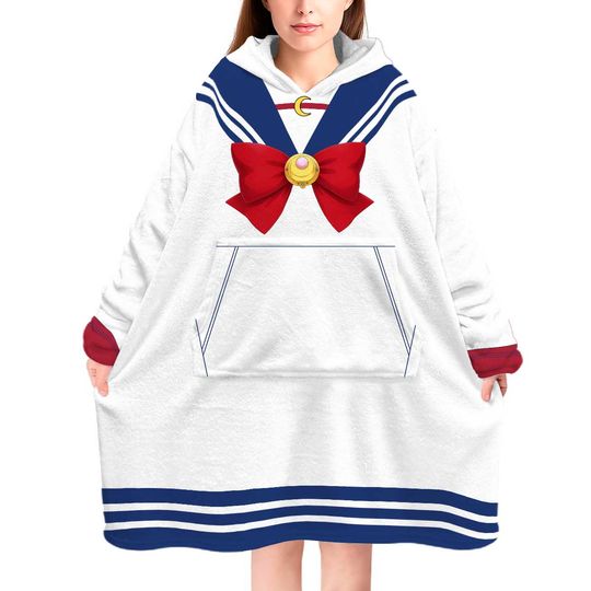 Usagi Tsukino Sailor Moon Oversized Blanket Hoodie